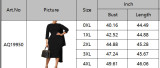 Plus Size Women Solid Patchwork Bodycon Dress