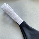 Women Bikini Patchwork Strapless Sexy Two Pieces Swimwear