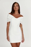 Women Sexy Off Shoulder Casual Dress