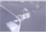 Transparent Shoulder Strap Plastic Bra