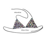Women Gemstone Hollow Bra Bikini Suspender Belt Chain
