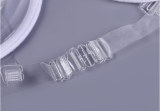 Transparent Shoulder Strap Plastic Bra