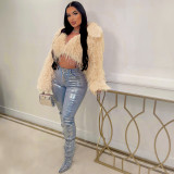 Women's Sexy Faux Fur Jacket