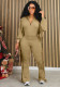 Women's Fashion Casual Hooded Tassel Jumpsuit