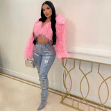 Women's Sexy Faux Fur Jacket