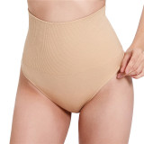 High Stretch Seamless High Waist Panties Women's Summer Belly Controlling Sexy Thong