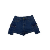 Women's Washed Stretch Denim Shorts
