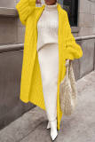 Spring Sweater Cardigan Knitting Loose Long Knitting Shirt Jacket