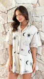 Women Summer Casual Wide Leg Jumpsuit