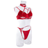 Women See-Through Halter Neck Sexy Lingerie two-piece set