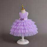 girl fluffy cake princess dress