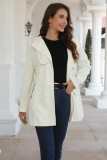 Women plaid hooded jacket