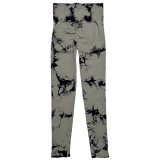Quick-Drying Tie Dye Yoga Pants Seamless Stretch Tight Fitting Butt Lift Fitness Leggings