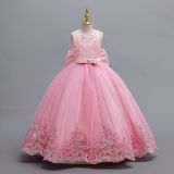 Girls' lace wedding dress princess dress