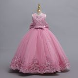 Girls' lace wedding dress princess dress
