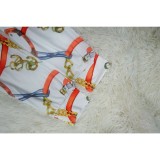 Women sexy printed dress