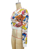 Women Printed Long Sleeve Top