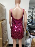 Women's Strap Sexy Low Back Dress