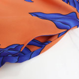 Women Printed Halter Neck Dress