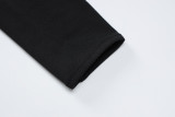 Women Winter Sexy Mesh Patchwork See-Through Long Sleeve Jumpsuit