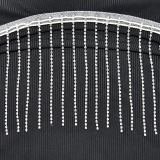 Women Solid Long Sleeve Dress Two Piece Set