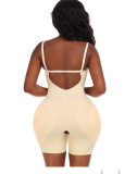 Plus Size Women Bra Body Sculpting Buttocks Lace Suspender One-piece Corset Shaperwear