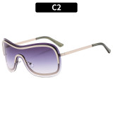 Fashionable Trendy  Y2K Rimless Sunglasses