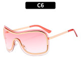 Fashionable Trendy  Y2K Rimless Sunglasses