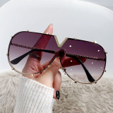 Spring Fashionable Metal Frame Sunglasses