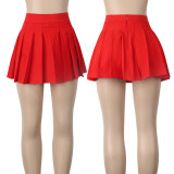 Women Fashion Sexy Hot Pleated Skirt