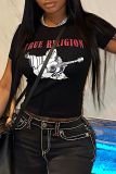Women Short Sleeve Printed T-Shirt