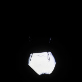 Reflective Bikini Sexy Lace-Up Two Pieces Swimsuit Nightclub Women's Clothing