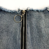Summer And Autumn Women's Denim Shortssexy High Waist Denim Pants