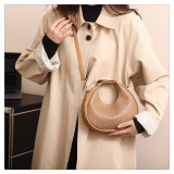 Retro Versatile Simple Diamond Women's Bag Shoulder Handbag