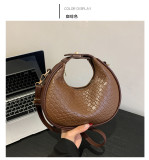 Retro Versatile Simple Diamond Women's Bag Shoulder Handbag