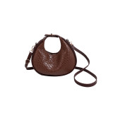 Retro Versatile Simple Diamond Women's Bag Shoulder Handbag