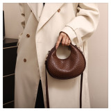 Retro Versatile Simple Diamond Women's Bag Shoulder Handbag