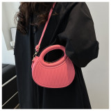Trendy Solid Color Women's Bag