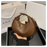 Retro Versatile Simple Diamond Women's Bag Shoulder Handbag