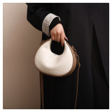 Retro Versatile Simple Diamond Women's Bag Shoulder Handbag