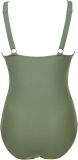 Women Mesh Printed One-piece Swimwear