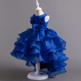 Girl Flower Girl Cake Princess Child Dress Wedding Dress Tutu Skirt
