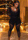Summer Women Sexy Mesh See-Through Hollow Jumpsuit