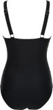 Women Mesh Printed One-piece Swimwear