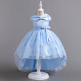 Girls' puffy princess dress