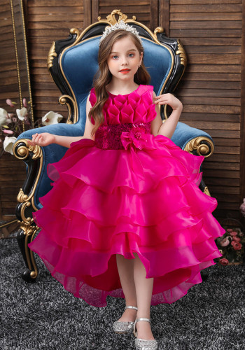 Girl Flower Girl Cake Princess Child Dress Wedding Dress Tutu Skirt