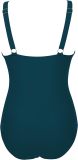 Women Mesh Printed One-piece Swimwear