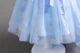 Girls' puffy princess dress
