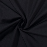 Summer Women's Sexy Slim Crop Tassel Top Slit Skirt Two Piece Set