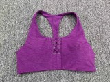 Spring Quick-Drying Lace-Up Tank Bra Unning Tight Fitting Sports Shorts Yoga Set Fitness Clothing